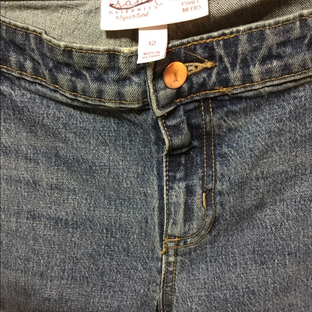 Isabel Maternity Jeans Size 12 NWT